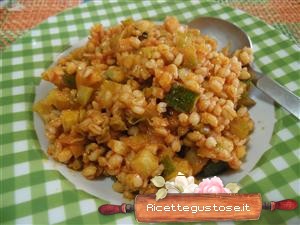 orzo perlato alle verdure