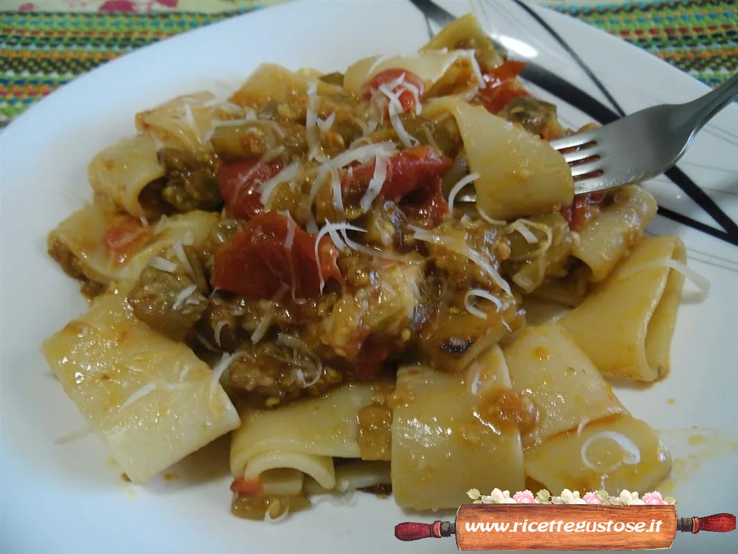 Paccheri Rice Paccheri melanzane e asiago