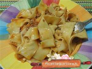 pappardelle ragu cinghiale