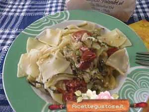 pasta asparagi e zucchine