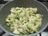 pasta cicoria primo sale alla rucola immagine 5