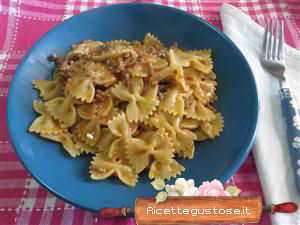 pasta macinato gorgonzola