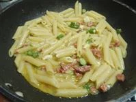 penne asparagi e salame immagine 5