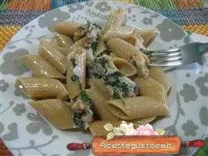 penne rucola e gorgonzola ricetta