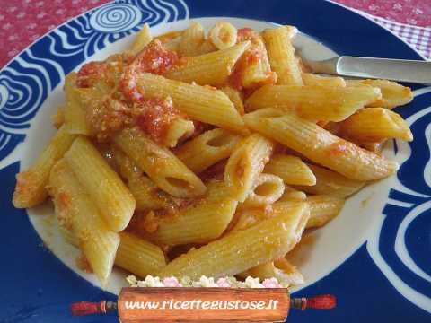 penne tonno mascarpone