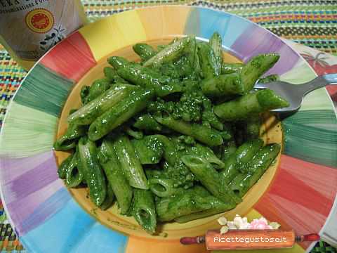 pennette agli spinaci
