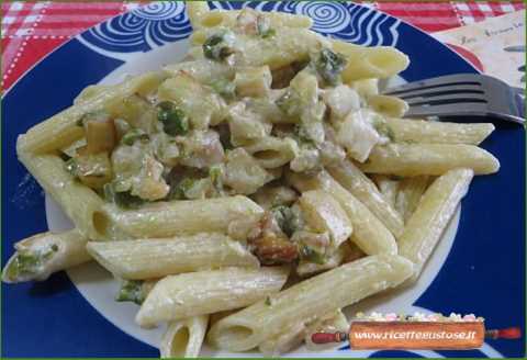 pennette asparagi pecorino e patate