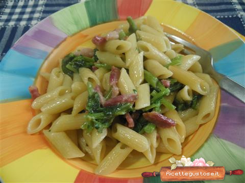 pennette cime di rapa