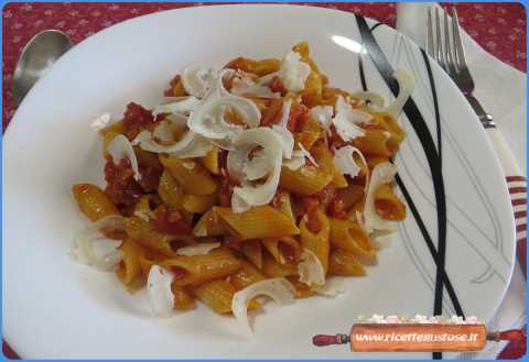 pennette speck zafferano