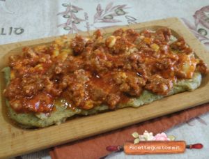 polenta taragna salsiccia robiola di bufala ricetta