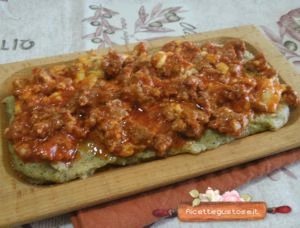 ricetta polenta taragna salsiccia robiola di bufala