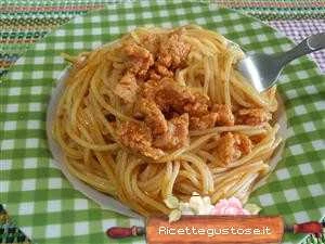 spaghetti agnello e zafferano ricetta