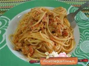 ricetta spaghetti alla crema di peperoni