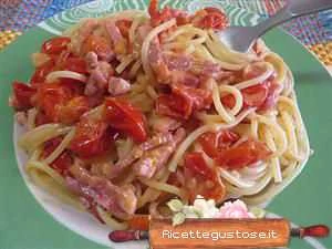 spaghetti alla grappa ricetta