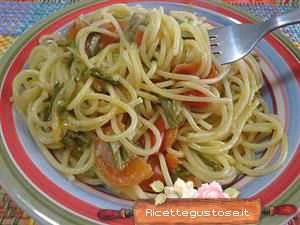 spaghetti asparagi e gorgonzola ricetta