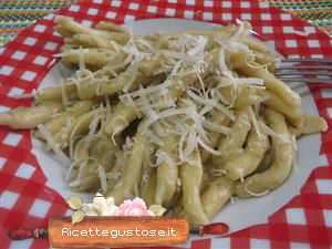 strozzapreti crema di carciofi