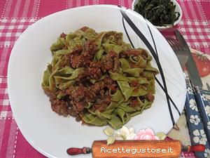 tagliatelle alla cicoria
