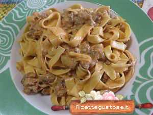 Tagliatelle alla panna