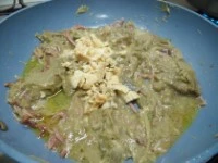 tagliatelle carciofi e speck 7