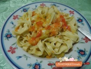 tagliatelle alle verdure primo sale rucola ricetta