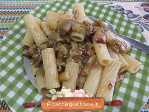 Tortiglioni alle verdure