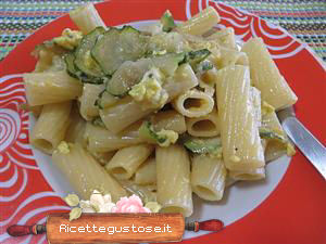 tortiglioni alle zucchine