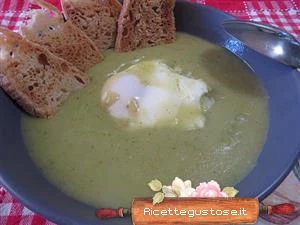 crema zucchina patate uova