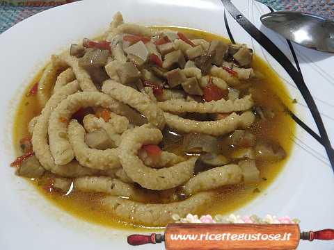 passatelli ai porcini in brodo