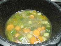 passato di verdure con gnocchi di riso 3 