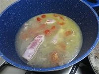 zuppa ceci e costine immagine 3