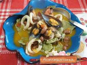 zuppa di fagioli alla pescatora