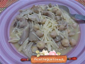 zuppa funghi porcini e ceci