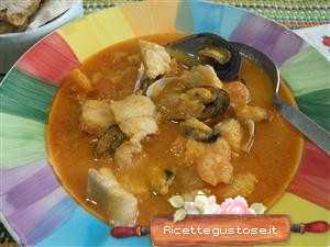 zuppa di pesce alla francesce