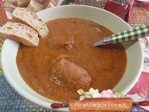 zuppa lenticchie e salsicce
