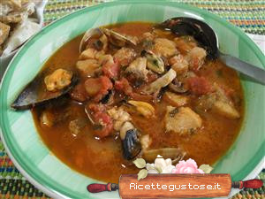 zuppa di pesce senza spine