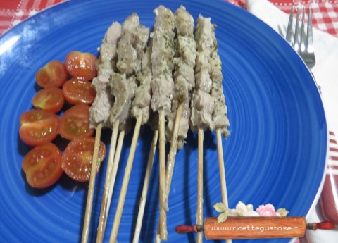 ricetta arrosticini di tacchino light al cartoccio