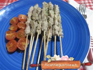 arrosticini light al cartoccio