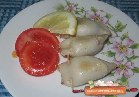 calamari light ripieni alla piastra