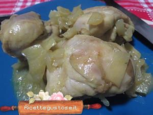 cosci di pollo zenzero