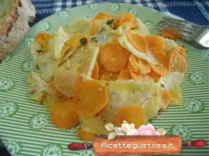 daikon e carote agli aromi