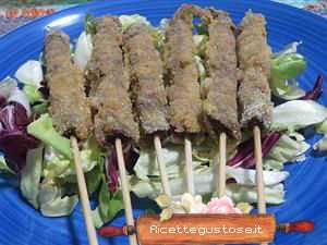 arrosticini pecora panati