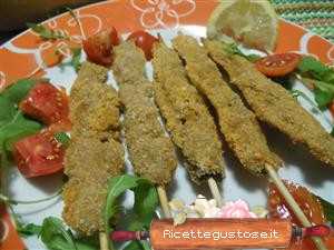 arrosticini panati al pate di peperoni