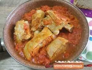 carne lessa ripassata al pomodoro gustosa