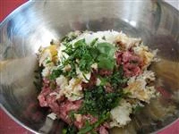 cestini di polpettine e purè immagine 1