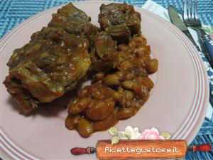 coda di bovino ai fagioli