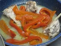 coniglio ai peperoni immagine 4