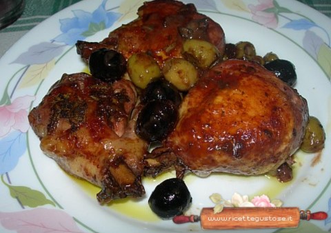 Cosci di pollo alla ferrarese