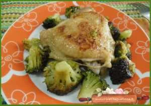 ricetta cosci pollo birra broccolo baresano 