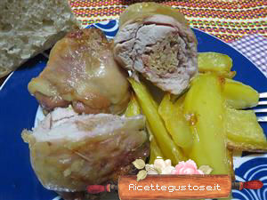 cosci di pollo ripieni