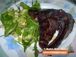 costolette di cinghiale alla griglia